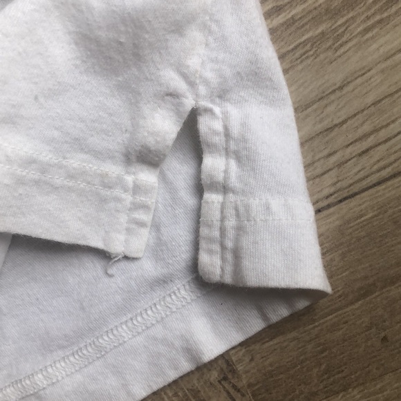 Pink Victoria Secret White Tee Shirt Womens Size XS Sequins Embroidered - Picture 4 of 6